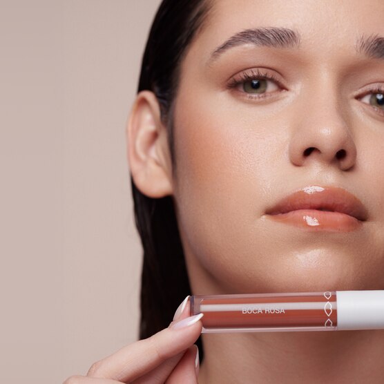 GLOSS BALM BEGE TRANSLUCIDO BOCA ROSA